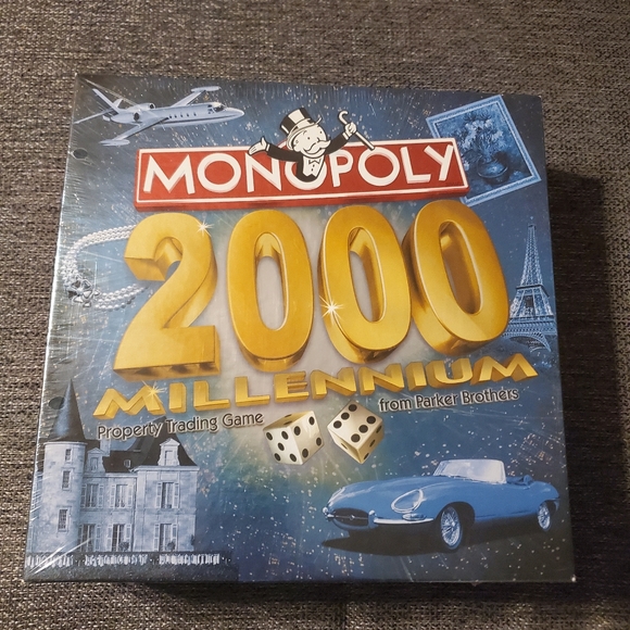 Monopoly 2000 Millennium Edition Board Game - Picture 1 of 3